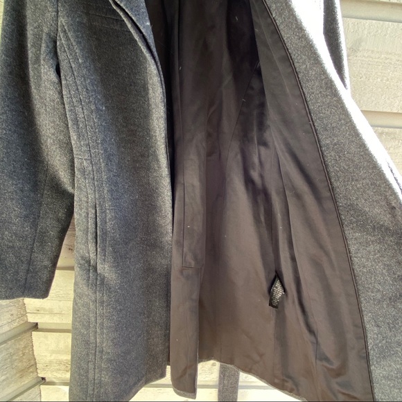 vintage | jacob | wool tie-waist coat - Picture 8 of 16